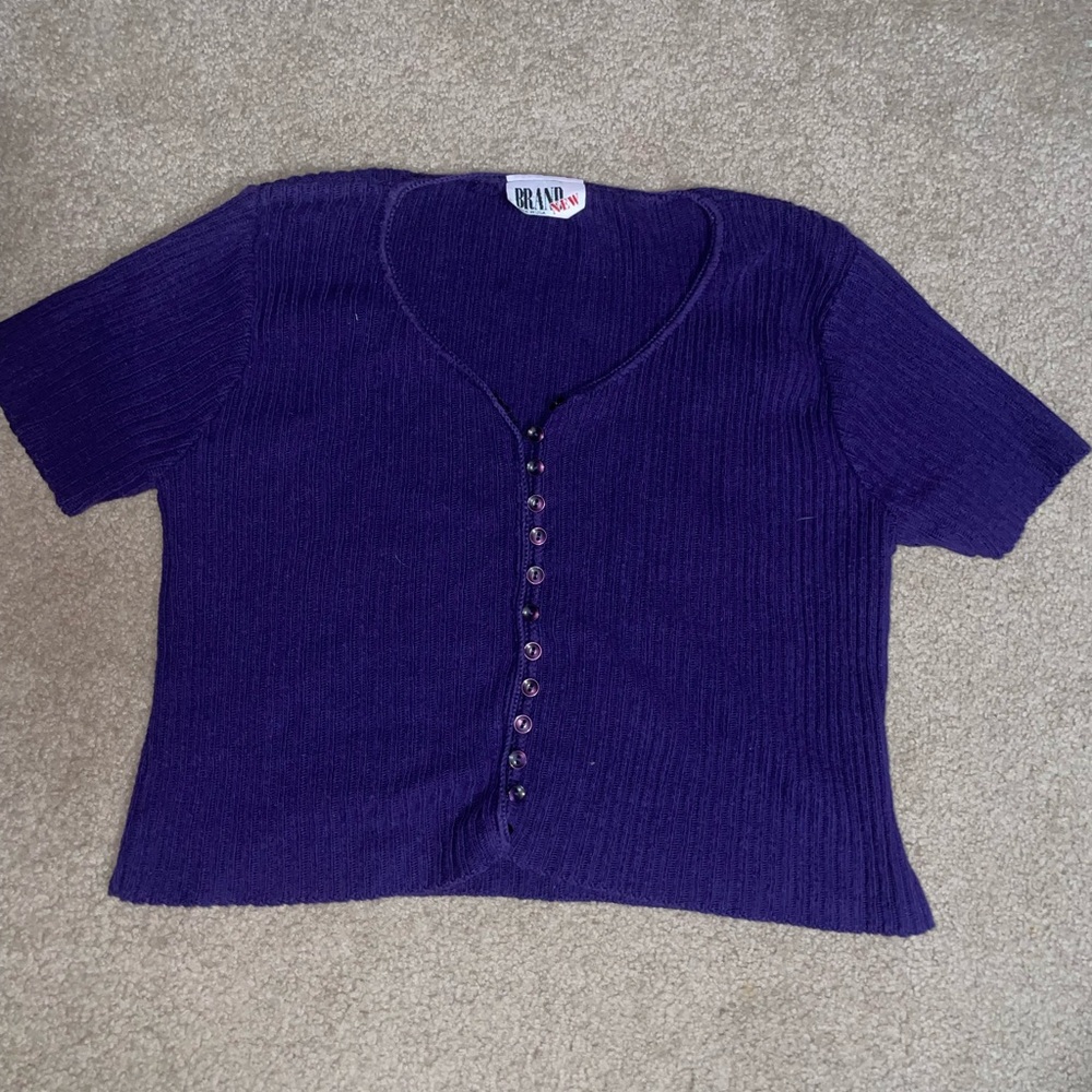 Brand new brand vintage knitted crop